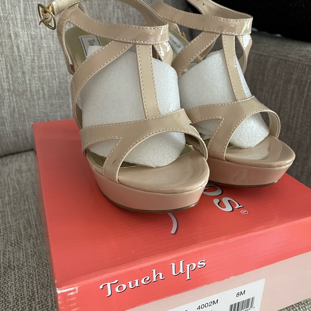 Touch Ups nude heels